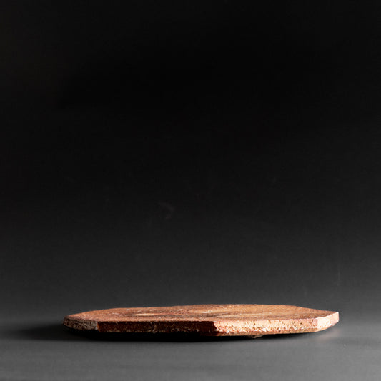 Shigaraki Octagonal Plate