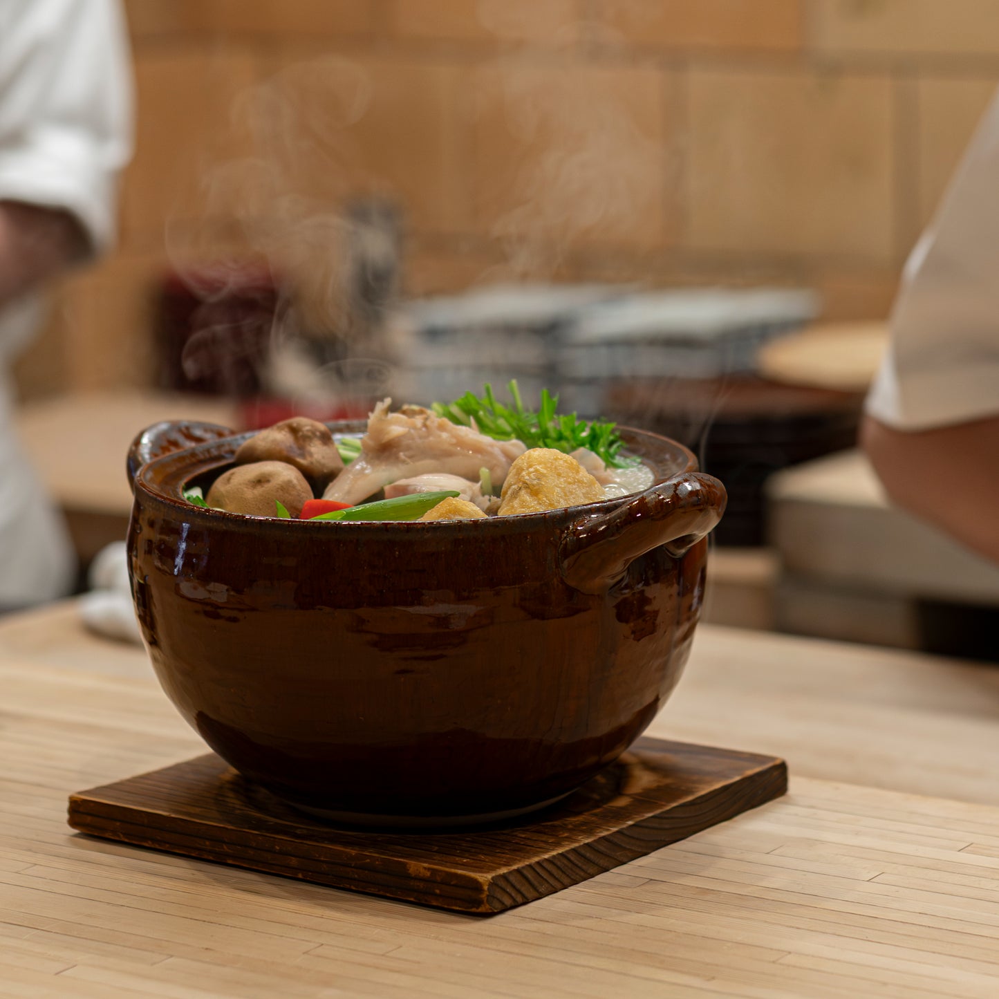 Round Earthenware Pot