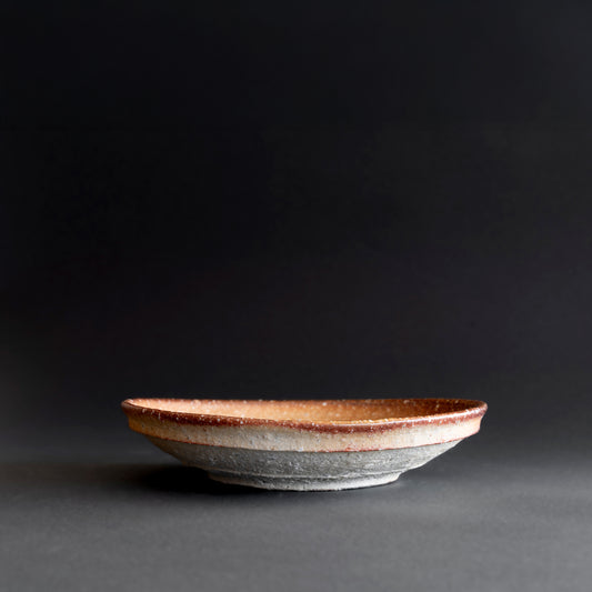 Shigaraki Round Shallow Bowl