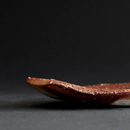 Shigaraki Boat-shaped Small Plate
