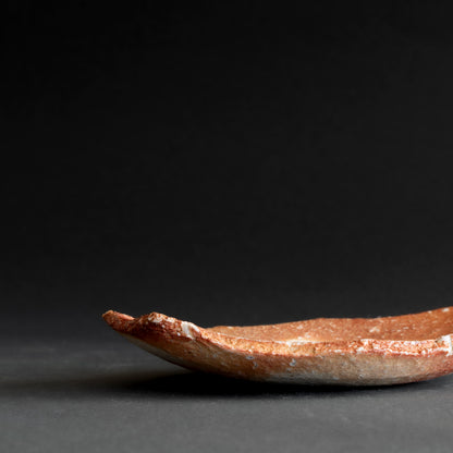 Shigaraki Boat-shaped Small Plate