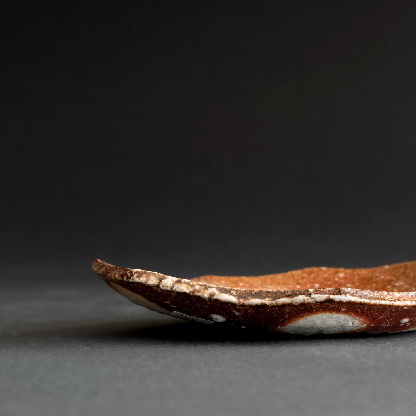Shigaraki Boat-shaped Small Plate
