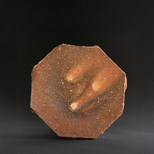 Shigaraki Octagonal Plate