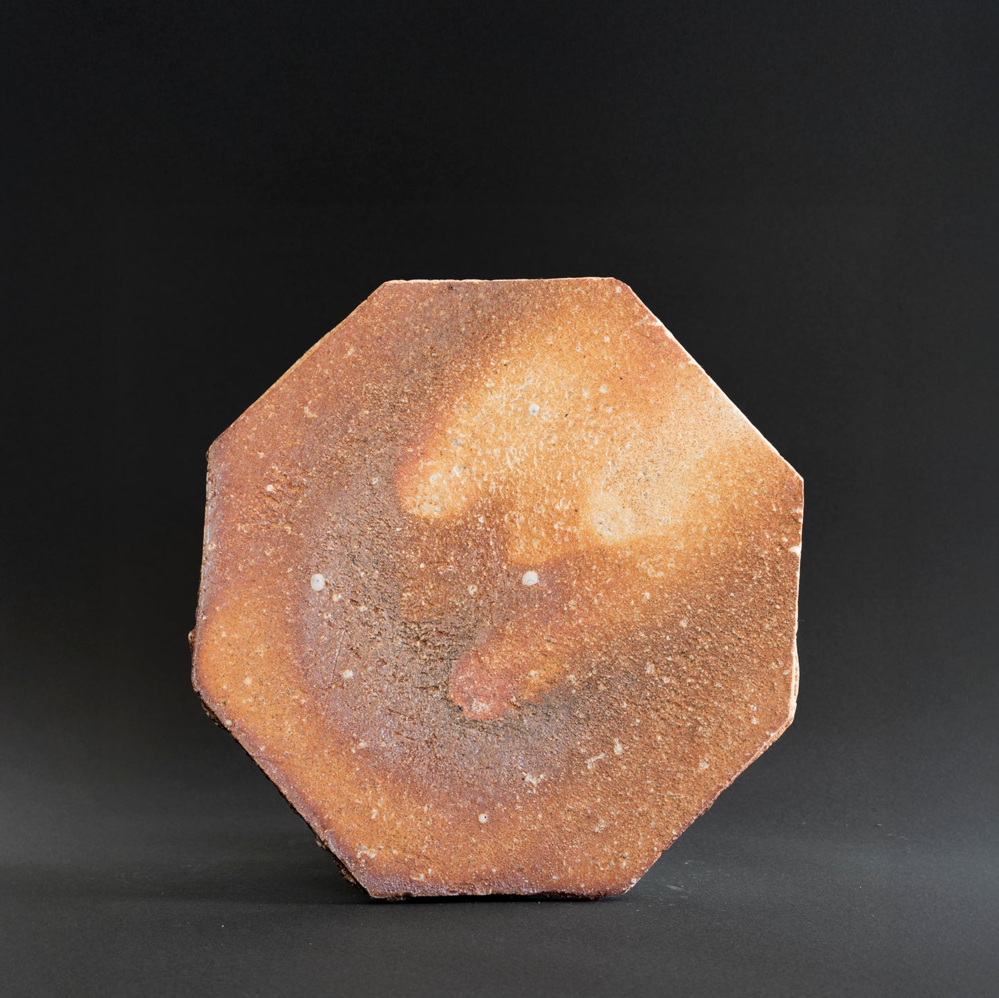 Shigaraki Octagonal Plate