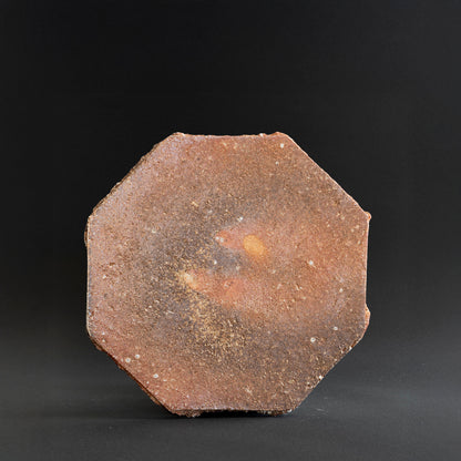 Shigaraki Octagonal Plate