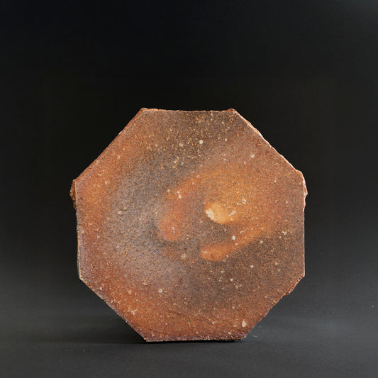 Shigaraki Octagonal Plate