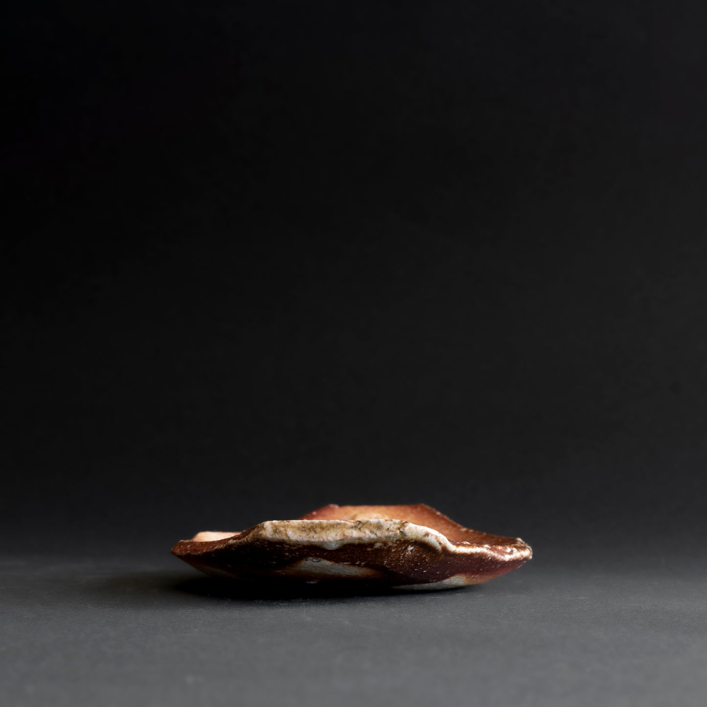 Shigaraki Boat-shaped Small Plate