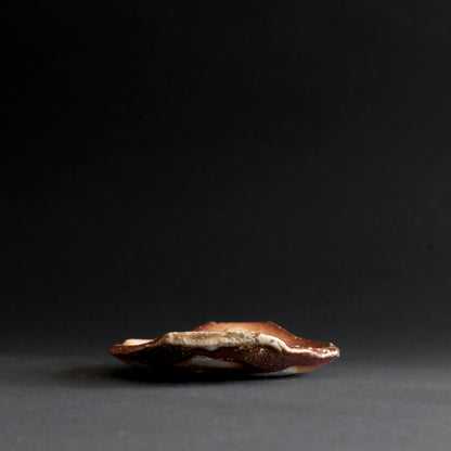 Shigaraki Boat-shaped Small Plate