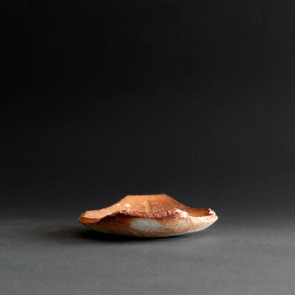 Shigaraki Boat-shaped Small Plate