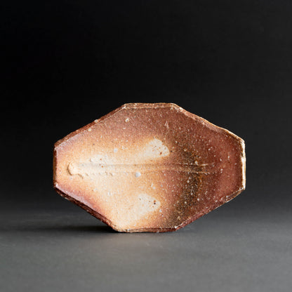 Shigaraki Boat-shaped Small Plate