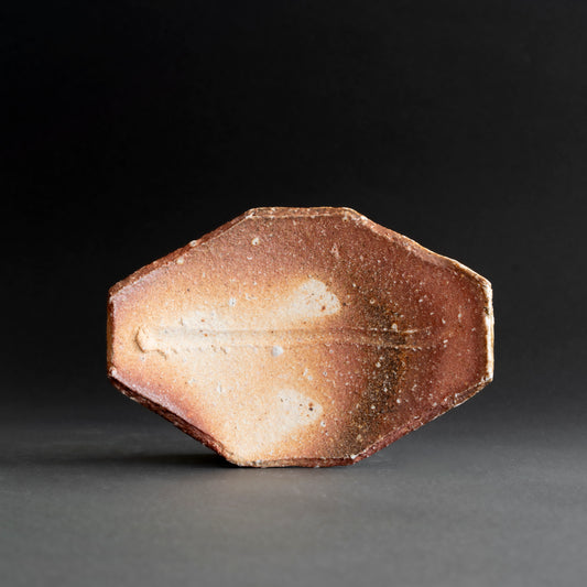 Shigaraki Boat-shaped Small Plate