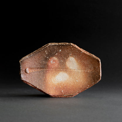 Shigaraki Boat-shaped Small Plate