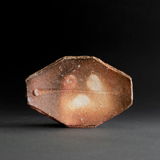 Shigaraki Boat-shaped Small Plate