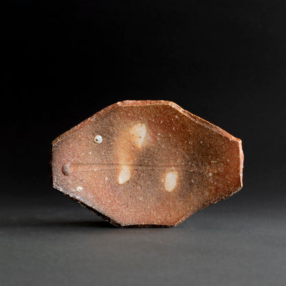 Shigaraki Boat-shaped Small Plate