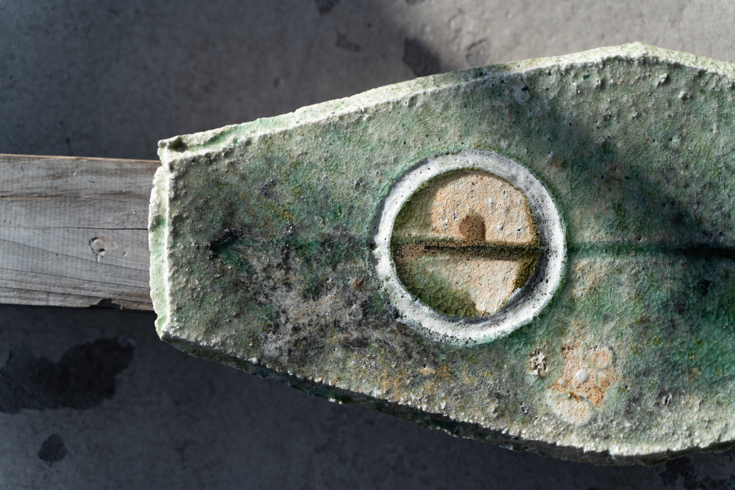 Shigaraki Boat-shaped Long Plate