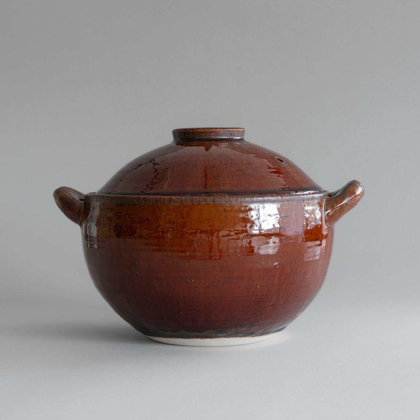 Round Earthenware Pot