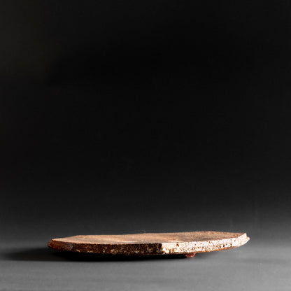 Shigaraki Octagonal Plate