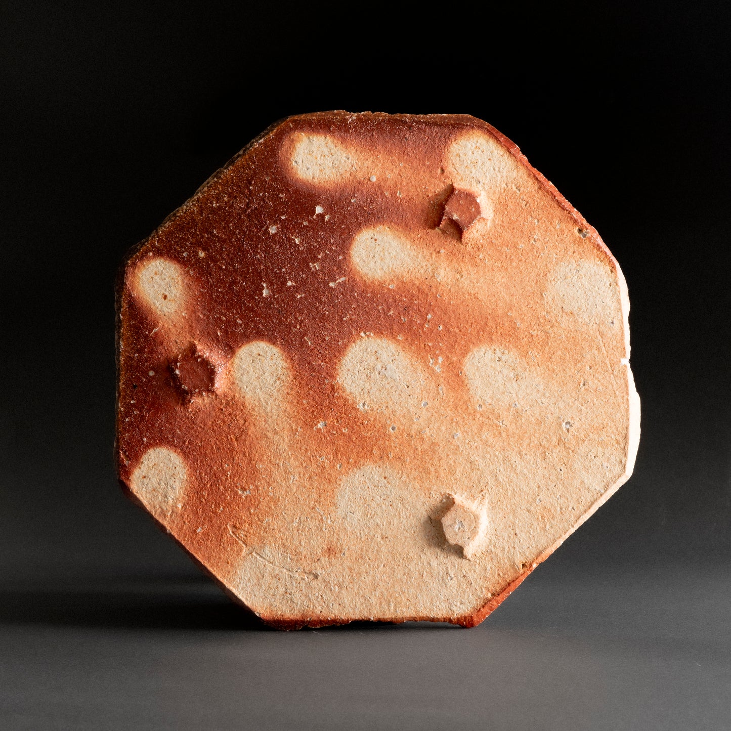 Shigaraki Octagonal Plate