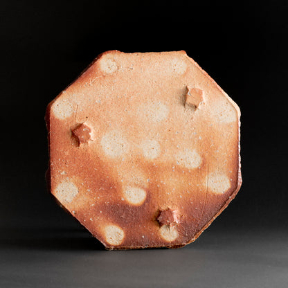 Shigaraki Octagonal Plate