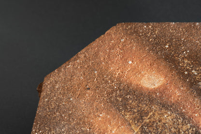 Shigaraki Octagonal Plate