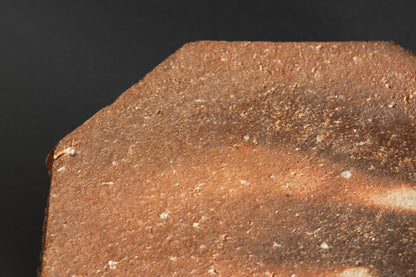 Shigaraki Octagonal Plate