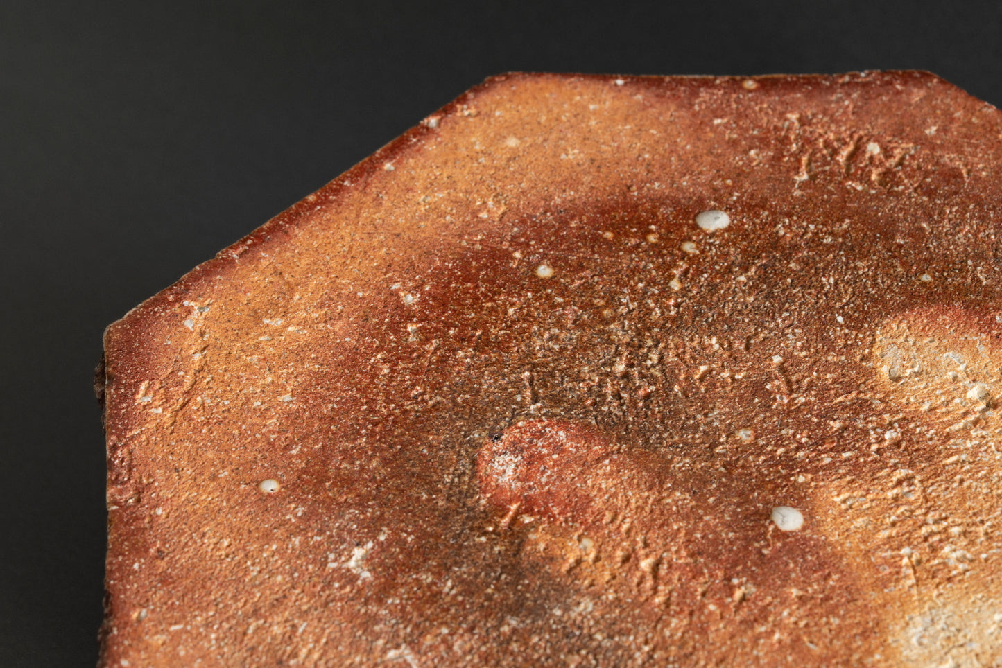 Shigaraki Octagonal Plate