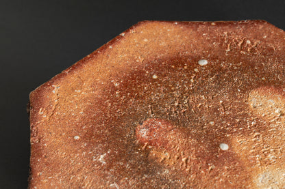 Shigaraki Octagonal Plate