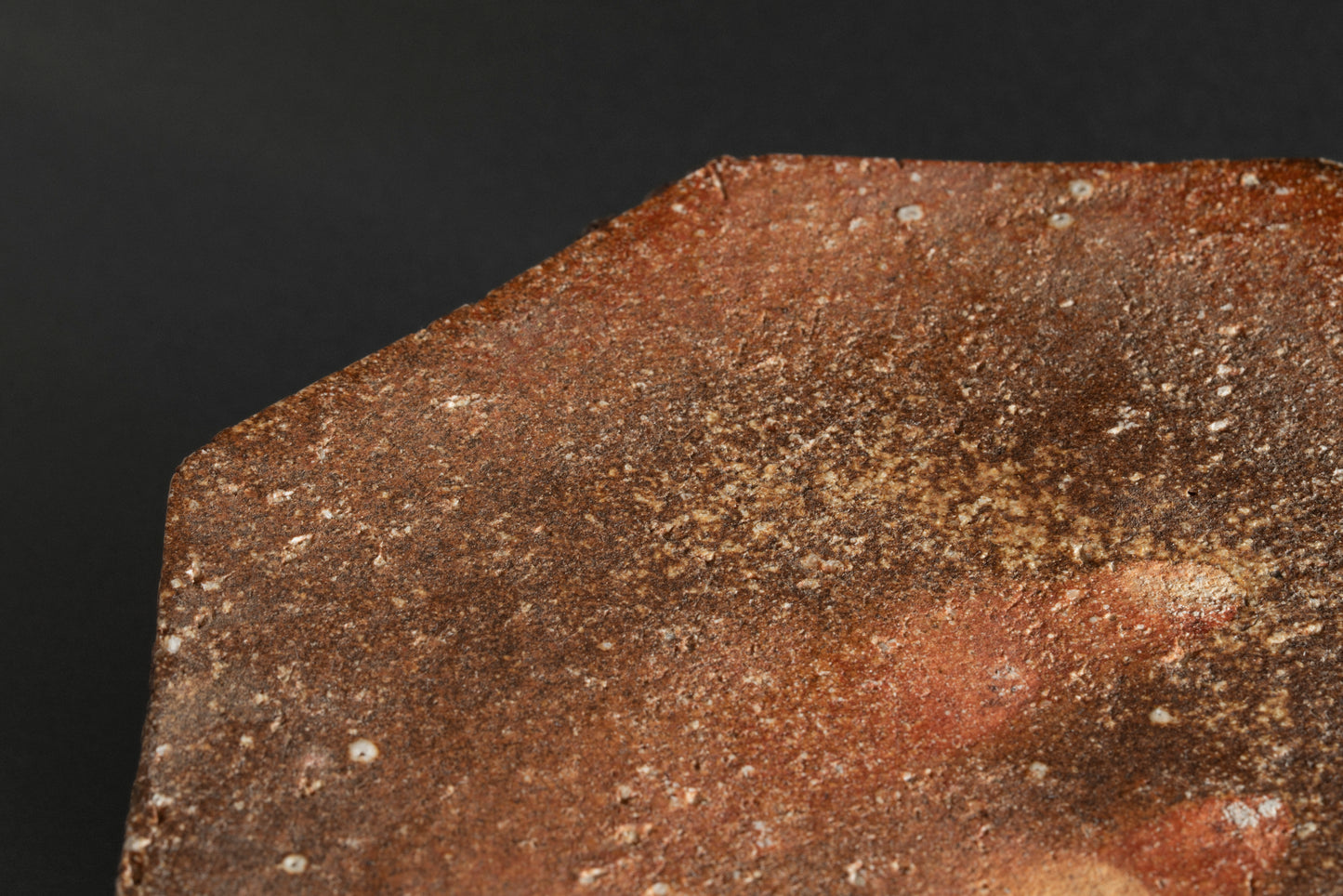 Shigaraki Octagonal Plate