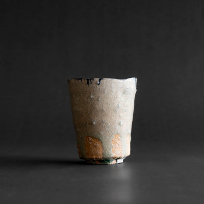 Ash Glaze & Zaffer Cup