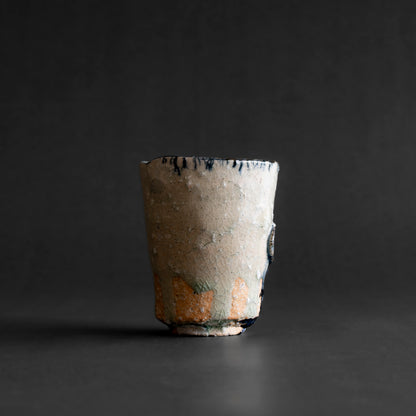 Ash Glaze & Zaffer Cup