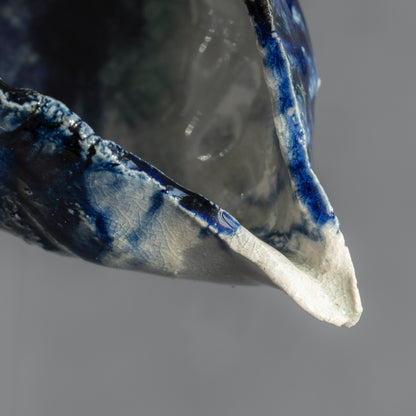 Ash Glaze & Zaffer Pitcher (S)