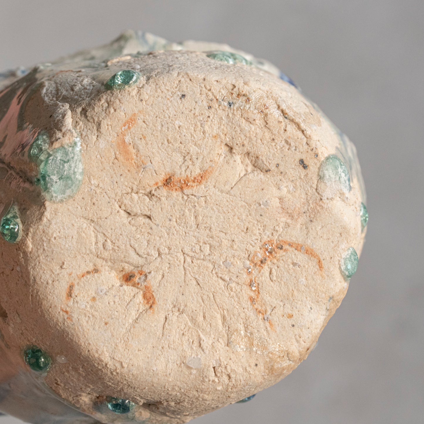 Ash Glaze & Zaffer Vase