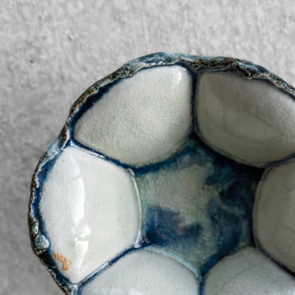 Ash Glaze & Zaffer Small Bowl