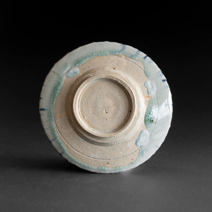 Ash Glaze & Zaffer Plate