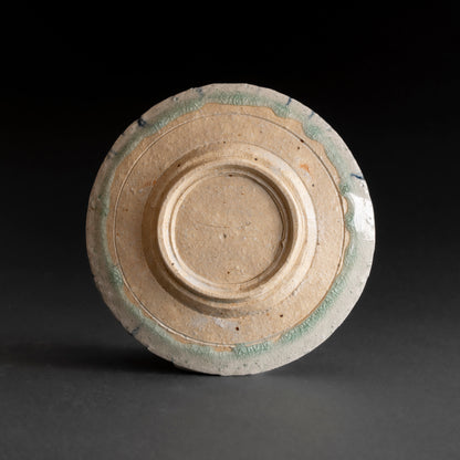 Ash Glaze & Zaffer Plate