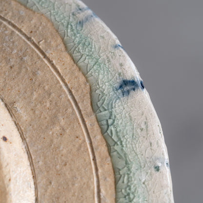 Ash Glaze & Zaffer Plate