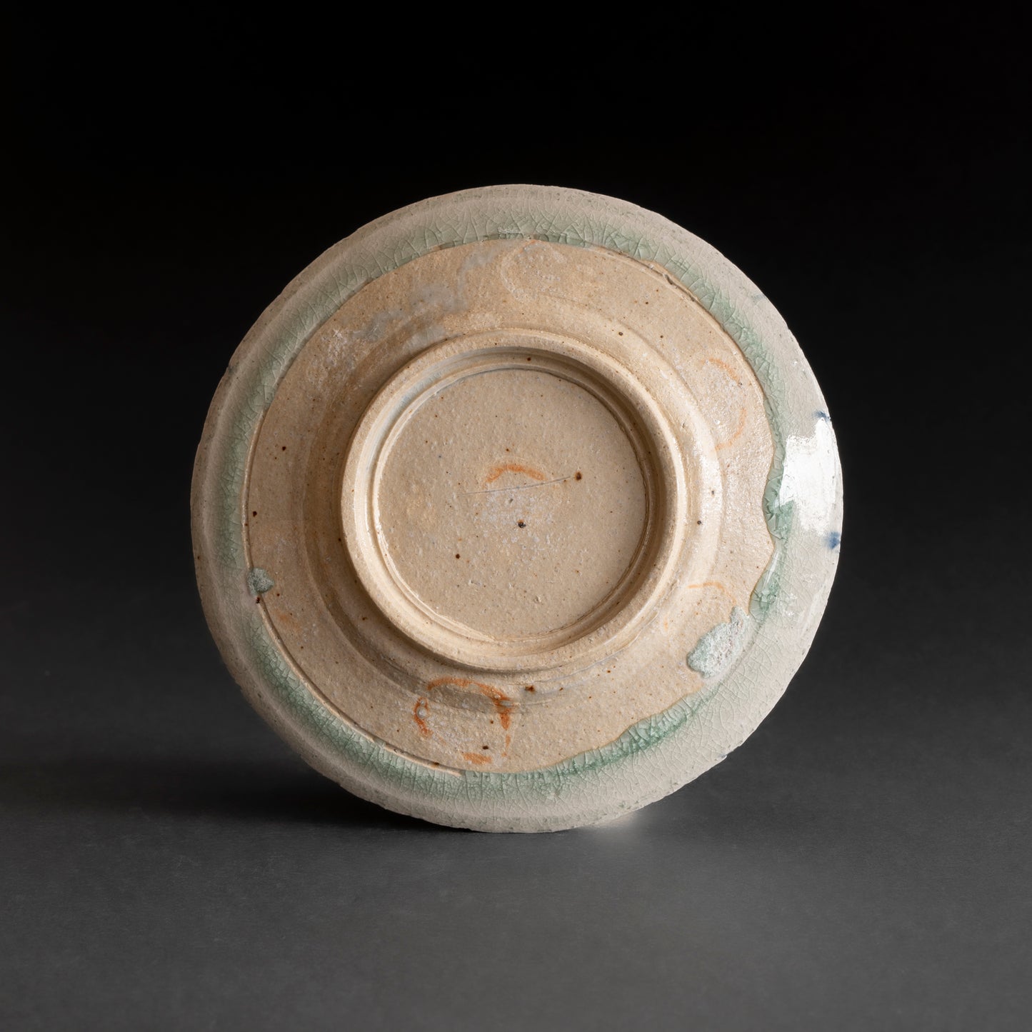 Ash Glaze & Zaffer Plate