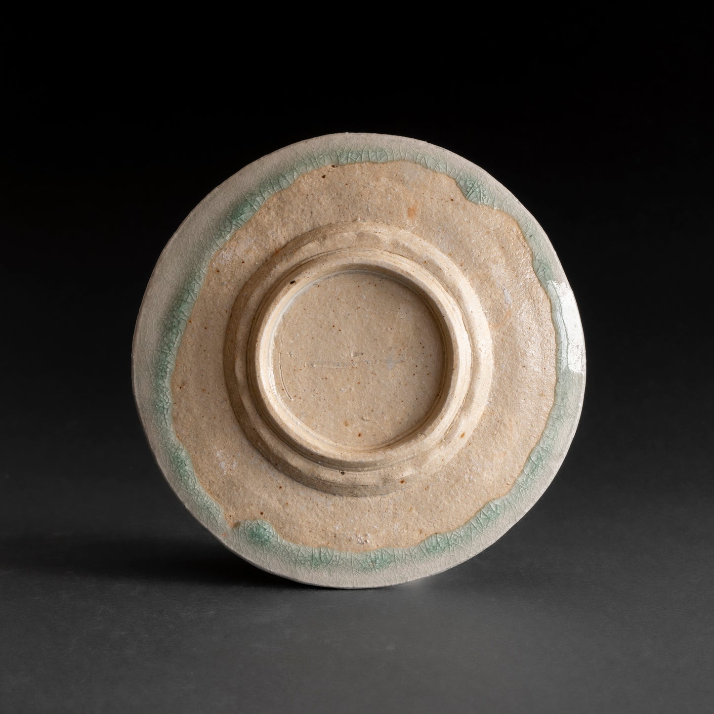 Ash Glaze & Zaffer Plate