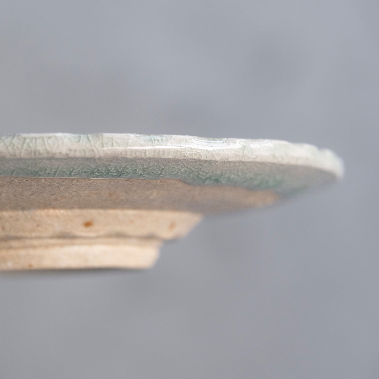 Ash Glaze & Zaffer Plate