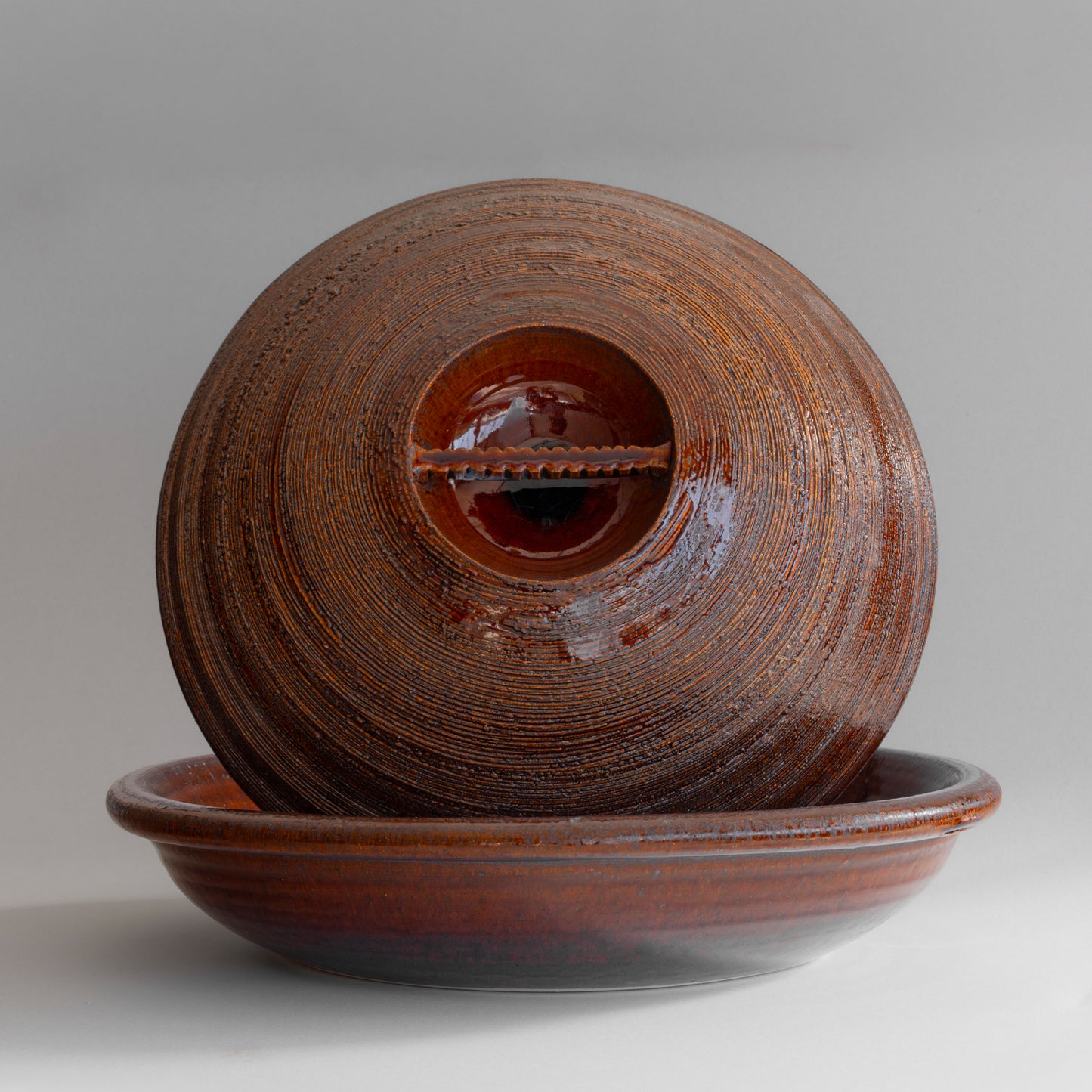 Shallow Earthenware Pot (40cm)