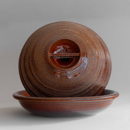 Shallow Earthenware Pot (40cm)