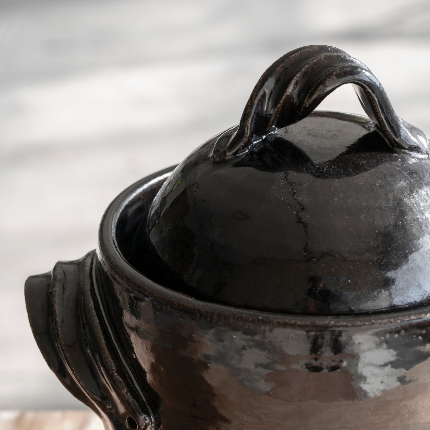 Tall Earthenware Pot