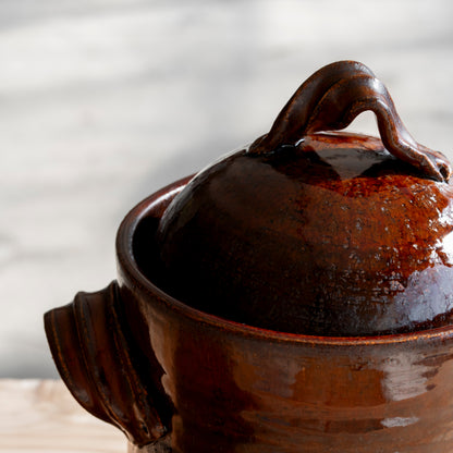 Tall Earthenware Pot