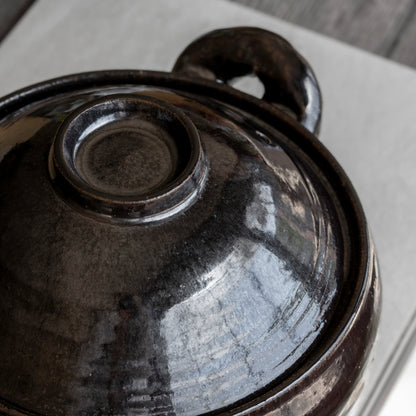 Round Earthenware Pot