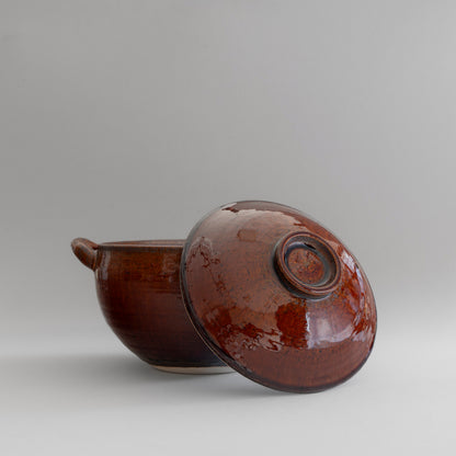 Round Earthenware Pot