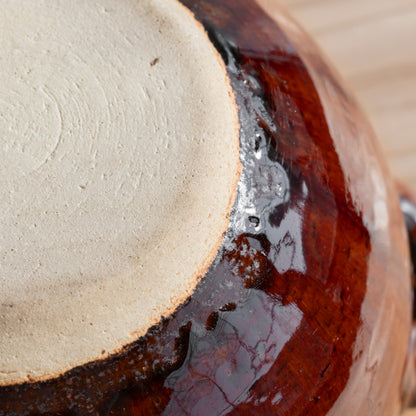 Round Earthenware Pot