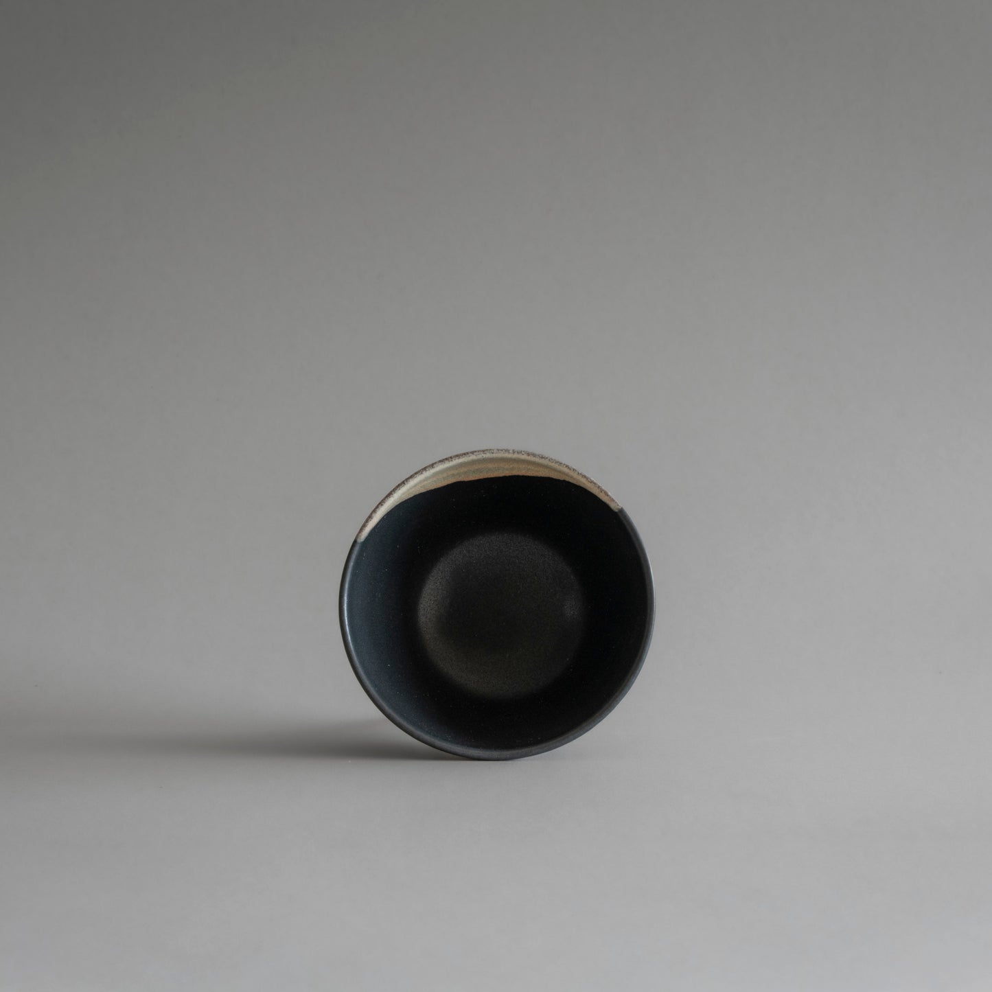 Bowl S (White on Black)