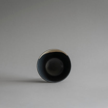 Bowl S (White on Black)