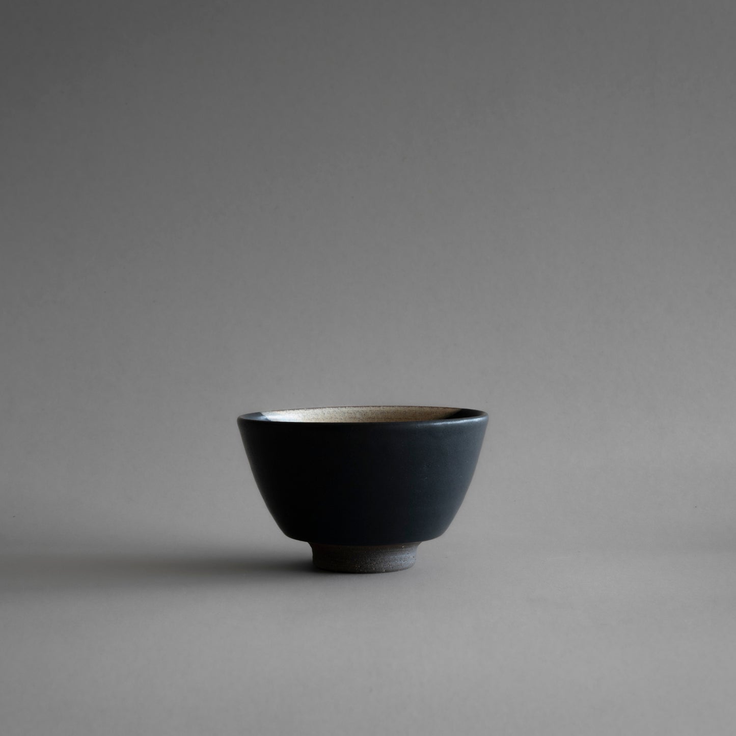 Bowl M (White on Black)