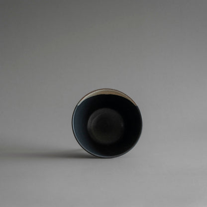 Bowl M (White on Black)